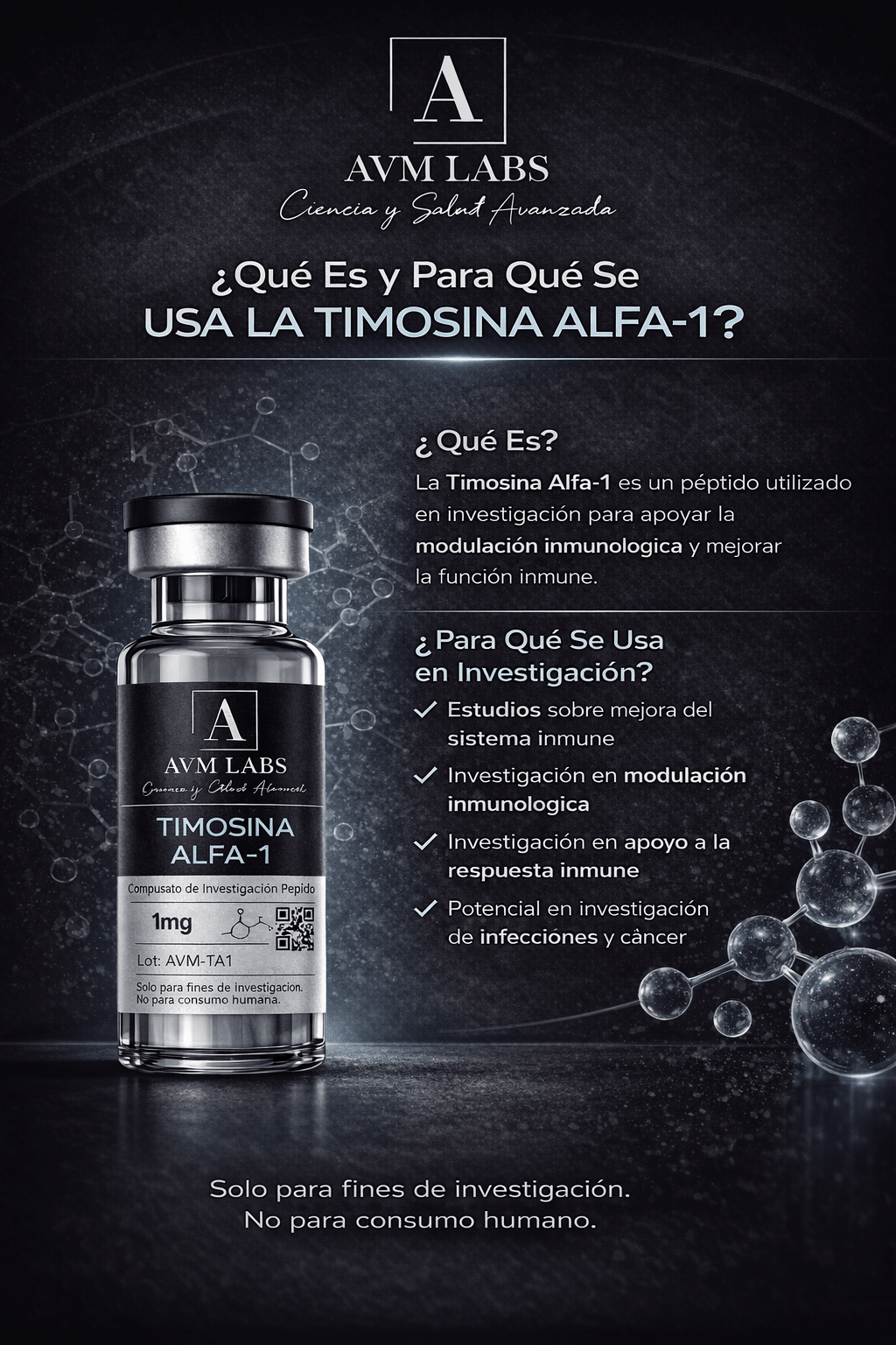 Thymosin Alpha - 1 - AVM Labs USAAVM Labs USA